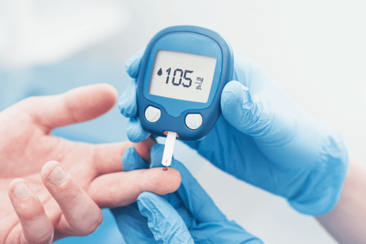 Vereplasma glükoositaseme suurendamine suhkruhaiguse korral
